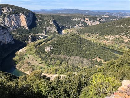 Durch das wilde Gebiet der Ardèche - dem Paradies für Kanuten