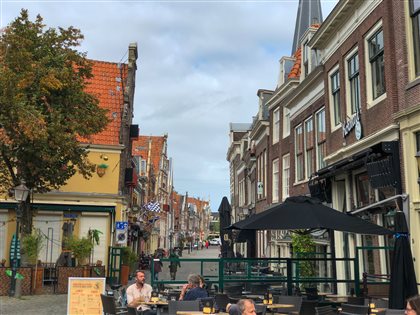 Spaziergang in Hoorn, diesmal ohne Sturm und Regen