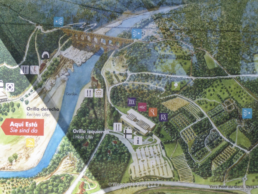 Die komplette Anlage des Pont-du-Card