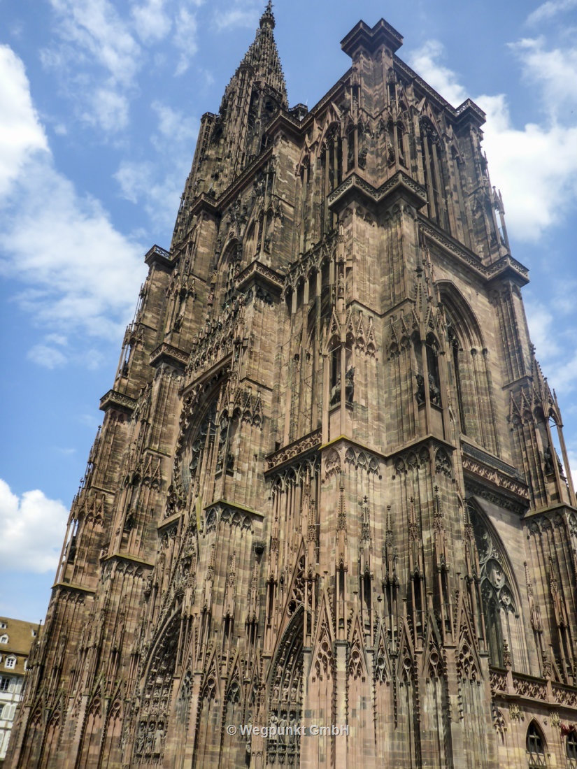 Die Kathedrale von Strassburg ist zu gross für die Kamera