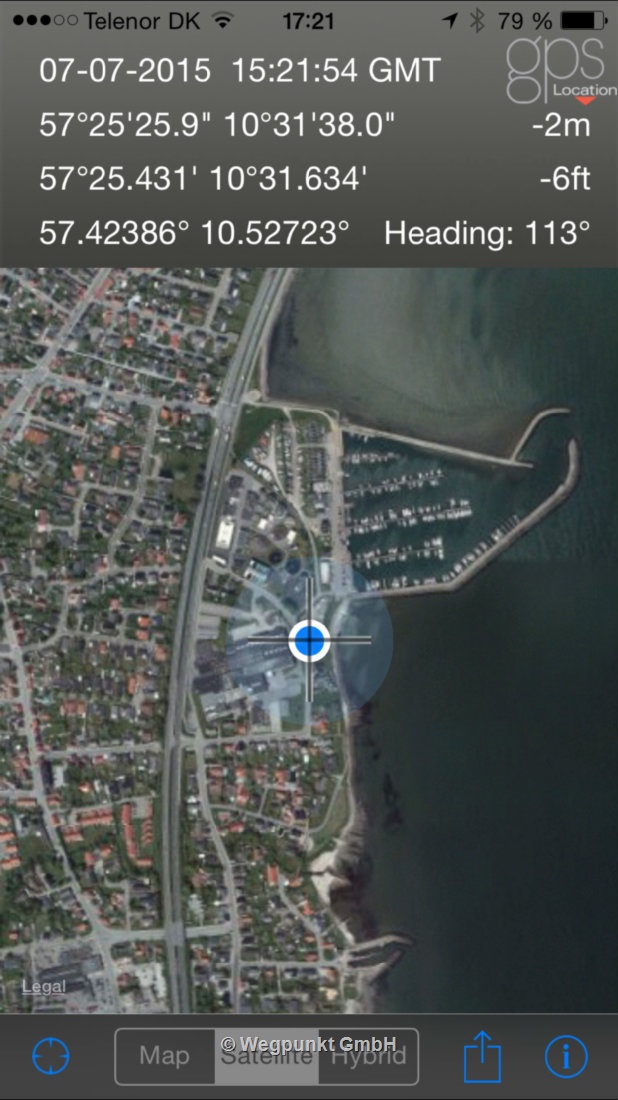 Vom Satelliten aus gesehen