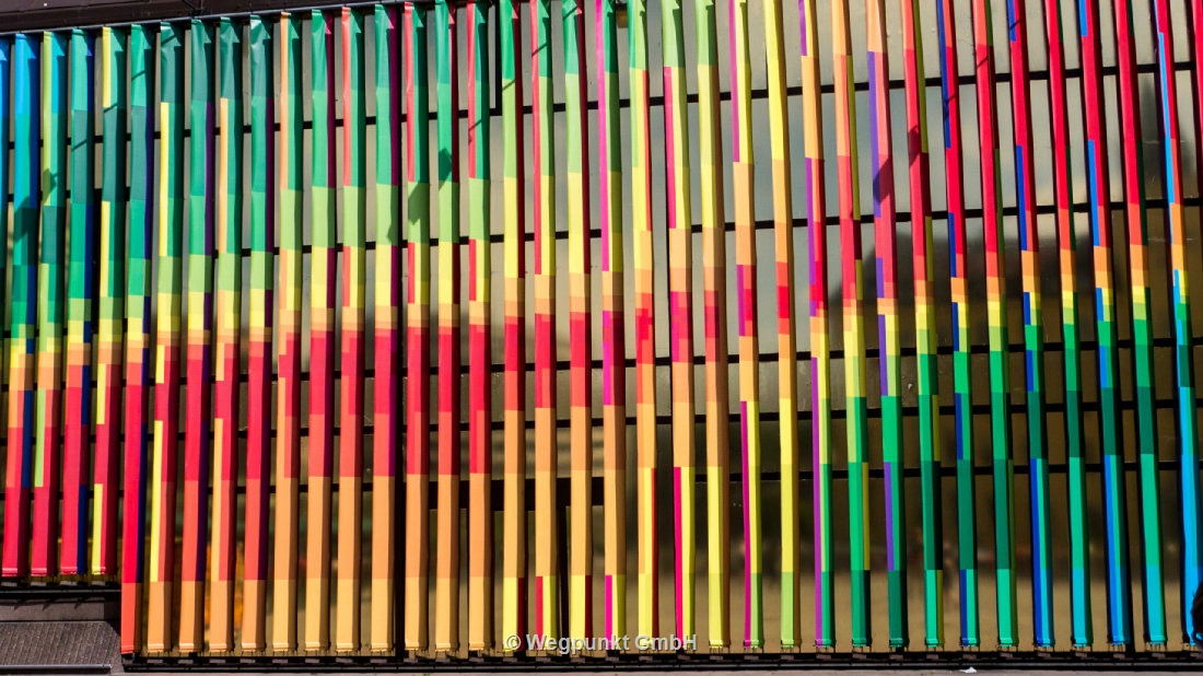 Die Fassade des Hauptbahnhofes