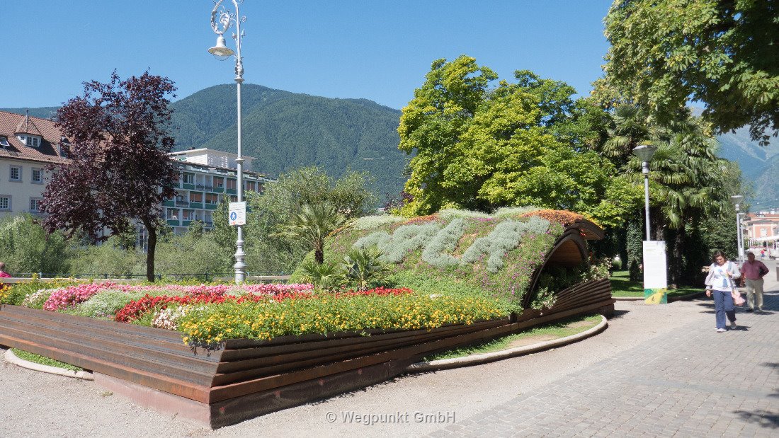 Die unkonventionelle Gartenanlage an der Promenade