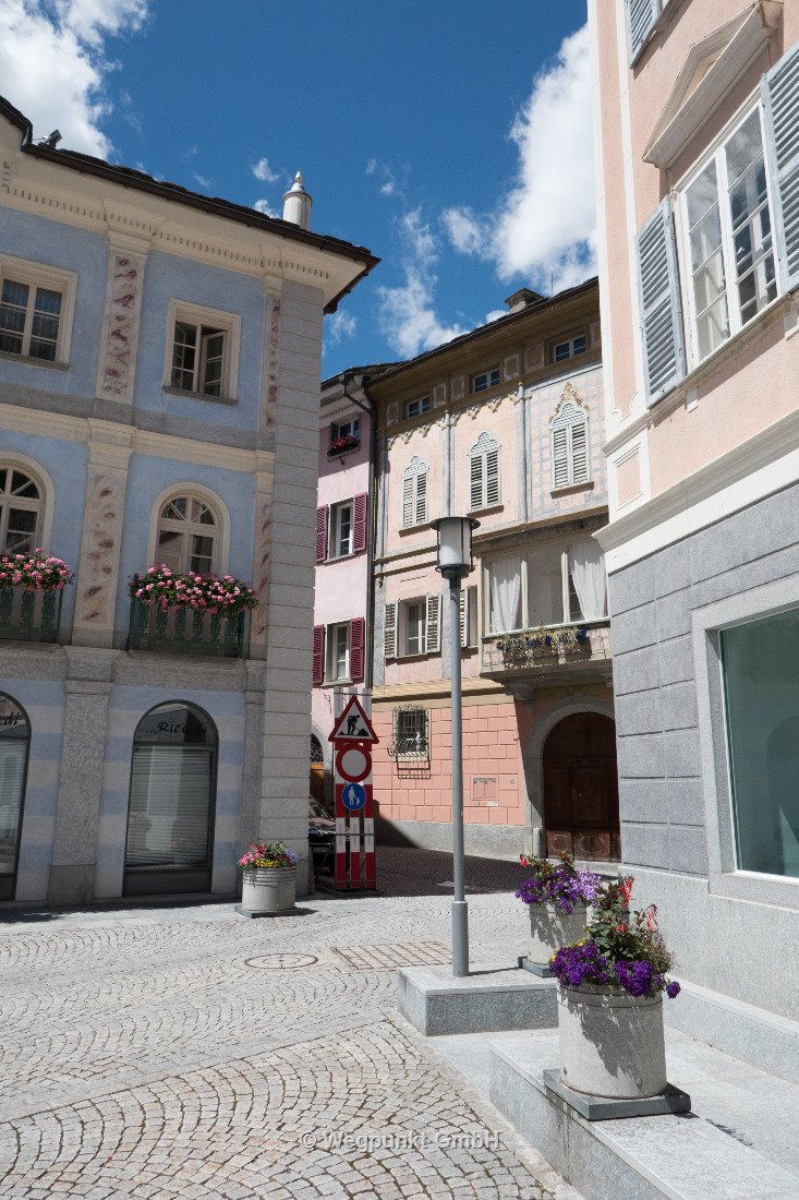 Das Zentrum von Poschiavo