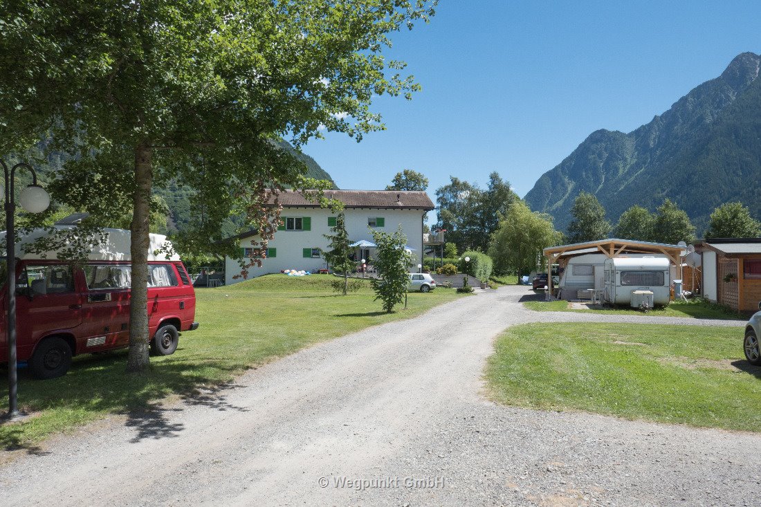 Der Campingplatz in Le Prese