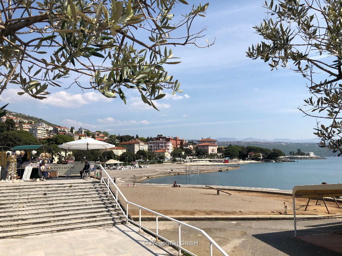 In der Hochsaison dürfe es in Opatija anders aussehen