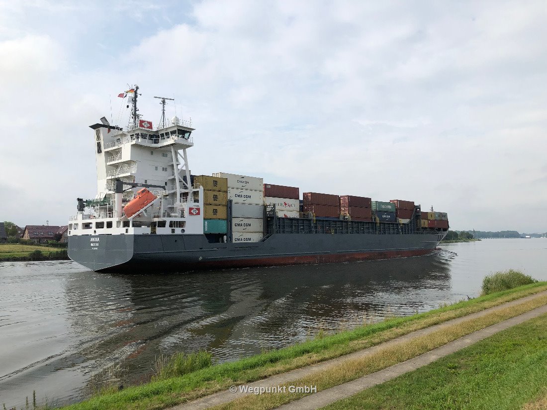 Das Schwesterschiff der Viona im NOK