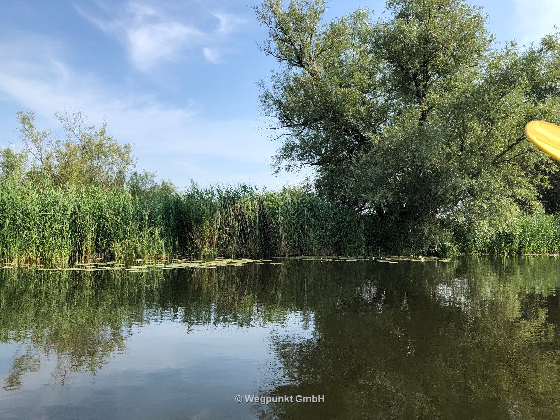 Ein Paradiese zum Kanufahren