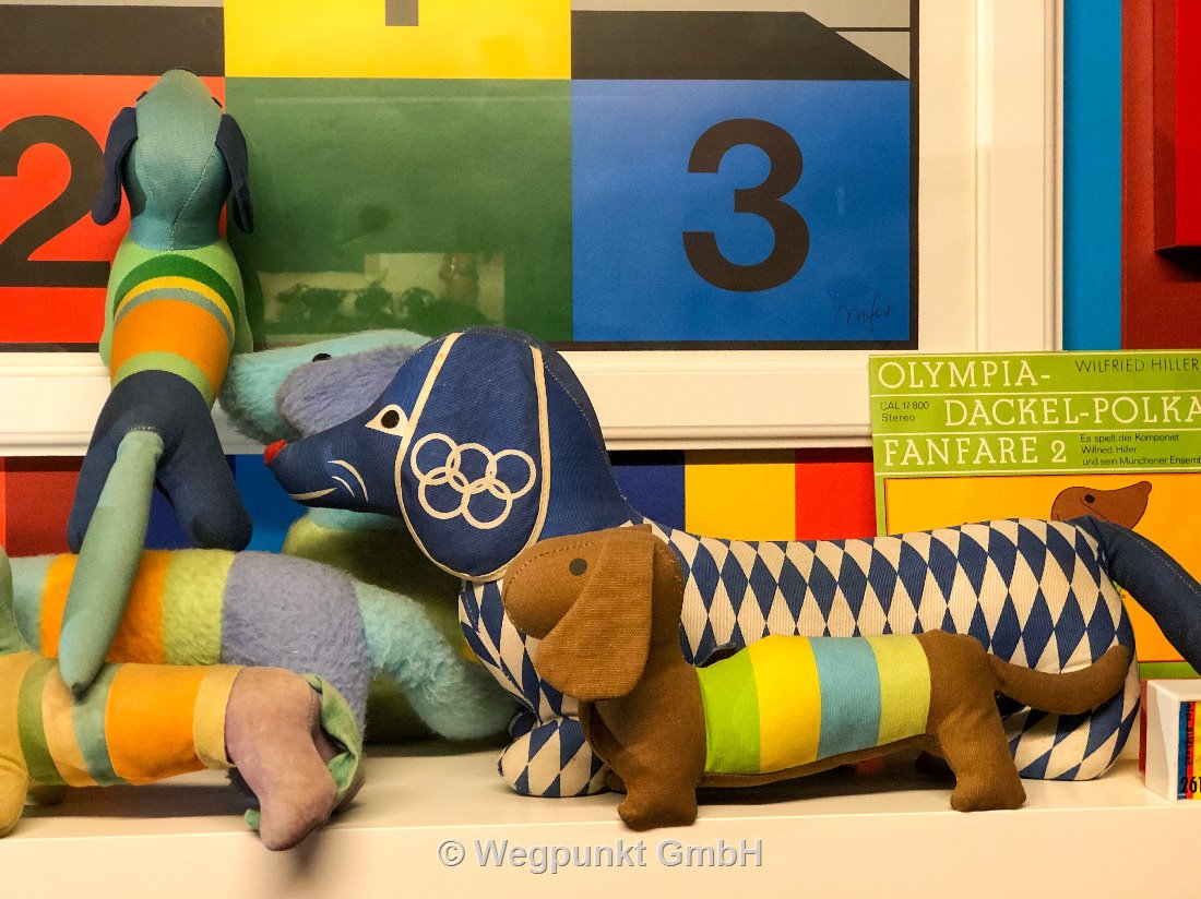 Strick- Bayern - und Olympiadackel